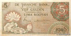 5 Gulden INDES NEERLANDAISES  1946 P.088 TB