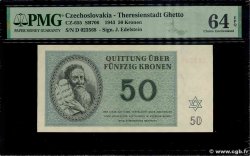 50 Kronen ISRAËL Terezin / Theresienstadt 1943 WW II.706 NEUF