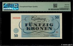50 Kronen ISRAËL Terezin / Theresienstadt 1943 WW II.706 NEUF