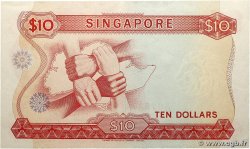10 Dollars SINGAPORE  1973 P.03d XF+