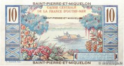 10 Francs Colbert SAINT-PIERRE UND MIQUELON  1947 P.23 fST+