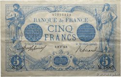 5 Francs BLEU FRANCIA  1913 F.02.15