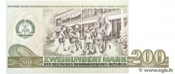 200 Mark DEUTSCHE DEMOKRATISCHE REPUBLIK  1985 P.32 fST