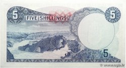5 Shillings UGANDA  1966 P.01a FDC