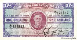 1 Shilling MALTE  1943 P.16 VF+