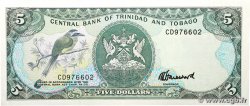 5 Dollars TRINIDAD UND TOBAGO  1985 P.37c ST