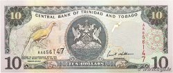 10 Dollars TRINIDAD UND TOBAGO  2002 P.43 fST+