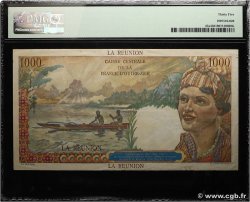1000 Francs Union Française ISOLA RIUNIONE  1946 P.47a q.SPL
