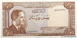 1/2 Dinar JORDAN  1959 P.13c UNC