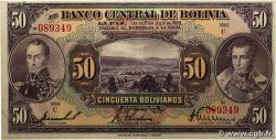50 Bolivianos BOLIVIE  1928 P.124a SUP