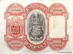 500 Pesetas ESPAGNE  1927 P.073c TTB