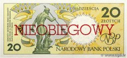 20 Zlotych POLOGNE  1990 P.168a NEUF