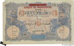 100 Francs Spécimen MADAGASCAR  1892 P.034s q.SPL