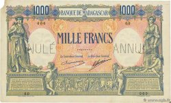 1000 Francs Spécimen MADAGASCAR  1926 P.042s BB