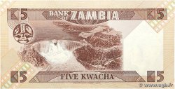 5 Kwacha ZAMBIA  1980 P.25d AU+