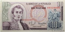 10 Pesos Oro COLOMBIA  1980 P.407g