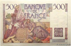 500 Francs CHATEAUBRIAND FRANCE  1945 F.34.03 SPL