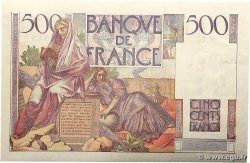 500 Francs CHATEAUBRIAND FRANCE  1945 F.34.03 AU-