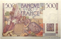 500 Francs CHATEAUBRIAND FRANCE  1945 F.34.03 AU