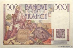 500 Francs CHATEAUBRIAND FRANCE  1945 F.34.03 pr.SPL