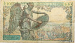 100 Francs DESCARTES FRANCE  1942 F.27.01 pr.TB
