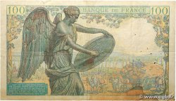 100 Francs DESCARTES FRANCE  1942 F.27.01 TB