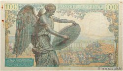 100 Francs DESCARTES FRANCIA  1942 F.27.01 BC+