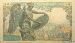 100 Francs DESCARTES FRANCE  1942 F.27.01 TB