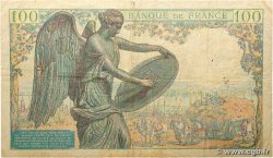 100 Francs DESCARTES FRANCE  1942 F.27.01 TB