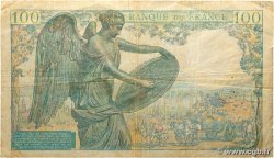 100 Francs DESCARTES FRANKREICH  1942 F.27.01 S