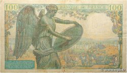 100 Francs DESCARTES FRANCE  1942 F.27.01 B+