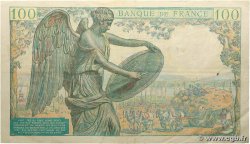 100 Francs DESCARTES FRANCE  1942 F.27.01 TTB