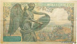 100 Francs DESCARTES FRANCE  1942 F.27.01 VG
