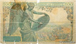 100 Francs DESCARTES FRANCE  1942 F.27.01 P
