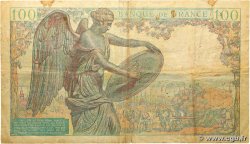 100 Francs DESCARTES FRANCE  1942 F.27.01 TB