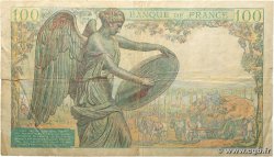 100 Francs DESCARTES FRANCE  1942 F.27.01 pr.TB