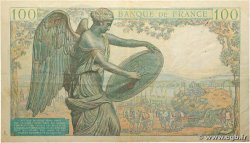 100 Francs DESCARTES FRANCE  1942 F.27.01 pr.TTB