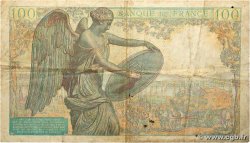100 Francs DESCARTES FRANCE  1942 F.27.01 F