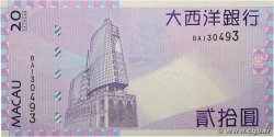 20 Patacas MACAO  2010 P.081b NEUF