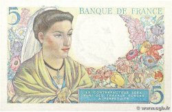 5 Francs BERGER FRANCE  1945 F.05.06 UNC