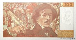 100 Francs DELACROIX imprimé en continu FRANCE  1993 F.69bis.05 UNC