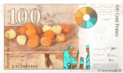 100 Francs CÉZANNE FRANCE  1997 F.74.01 UNC-