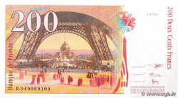 200 Francs EIFFEL FRANCE  1996 F.75.03b SPL