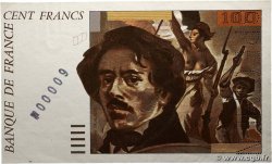 100 Francs DELACROIX Épreuve FRANCE  1987 NE.1987.02a
