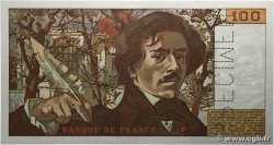 100 Francs DELACROIX modifié Spécimen FRANCE  1978 F.69.01Spn pr.NEUF