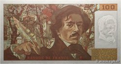 100 Francs DELACROIX imprimé en continu Spécimen FRANCE  1991 F.69bis.04Spn NEUF