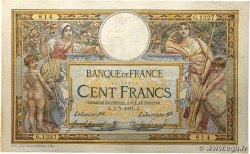 100 Francs LUC OLIVIER MERSON sans LOM FRANCIA  1911 F.23.03 RC+