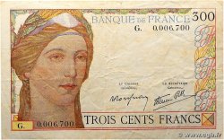 300 Francs FRANCE  1938 F.29.01 TTB