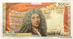 500 Nouveaux Francs MOLIÈRE FRANCE  1963 F.60.05 pr.TTB
