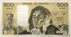 500 Francs PASCAL Fauté FRANCE  1983 F.71.29 TTB+